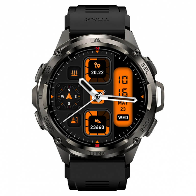 Smartwatch Kospet, Tank,T3 Ultra 2,Sumergible, Reloj inteligente,IOS y Android, deportivo,reloj todo terreno, reloj original, reloj militar