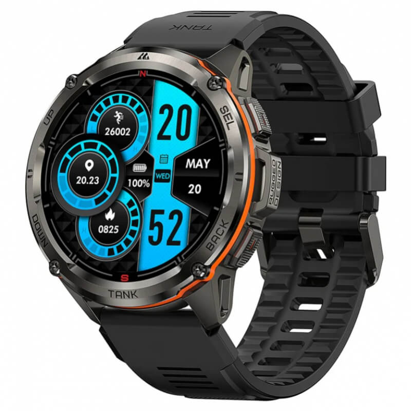 Smartwatch Kospet, Tank,T3 Ultra 2,Sumergible, Reloj inteligente,IOS y Android, deportivo,reloj todo terreno, reloj original, reloj militar
